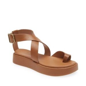CASLON‎ Audrina Toe Loop Sandal in Brown (9)